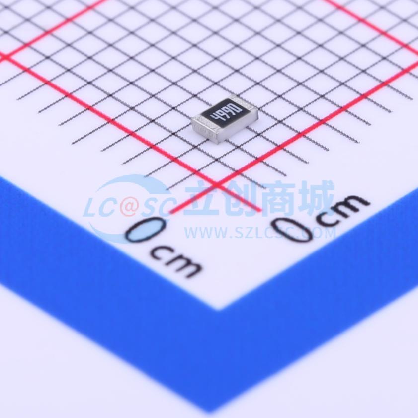 点击查看大图 CR0805F499RP05Z实物图