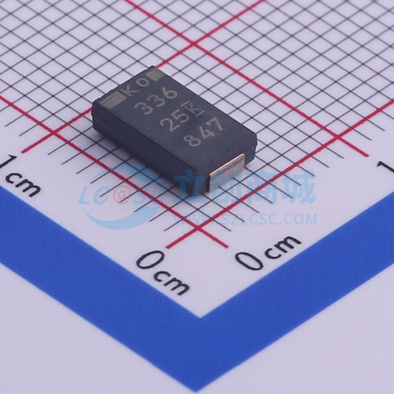 点击查看大图 T521V336M025ATE040实物图