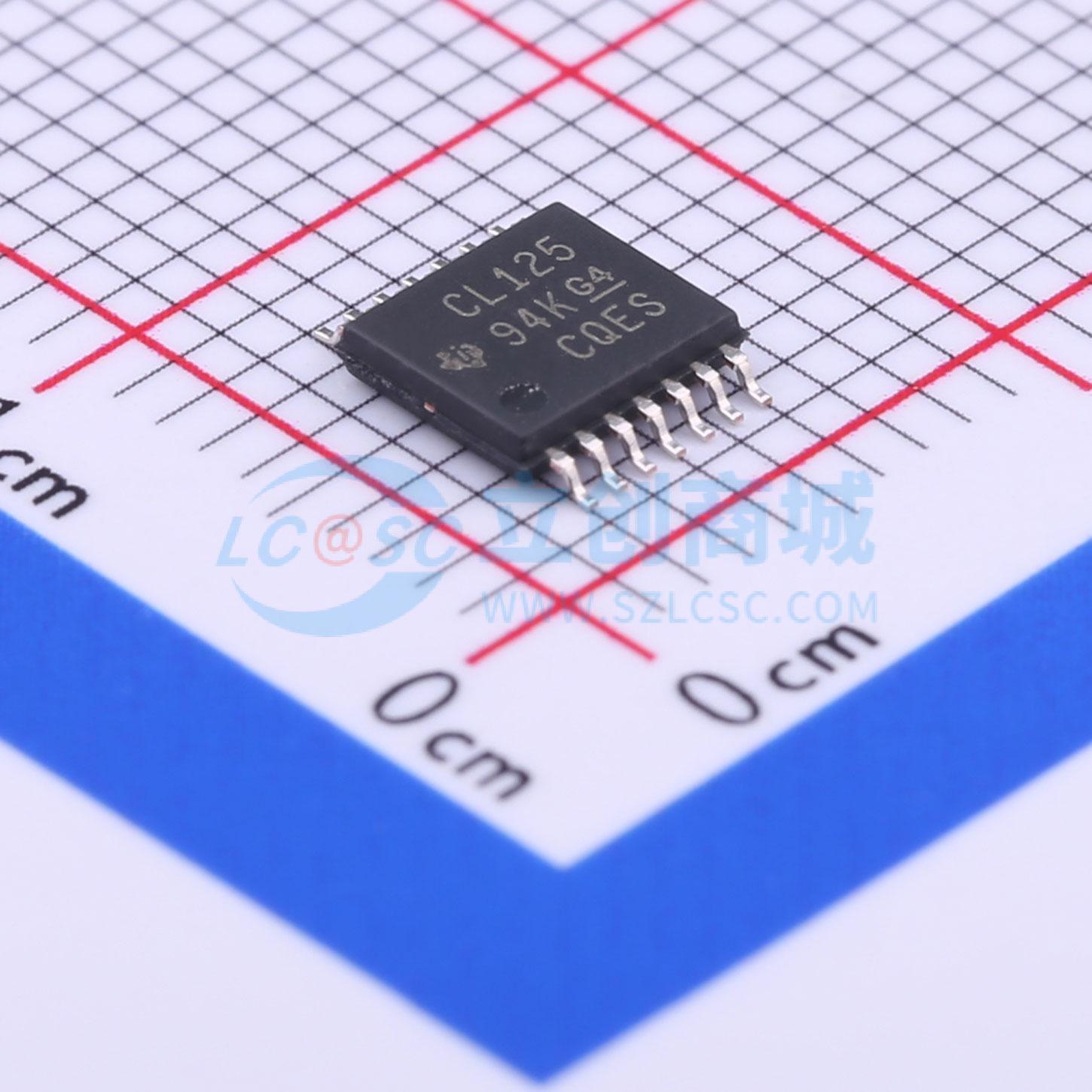 点击查看大图 SN74CBTLV3125PWR实物图