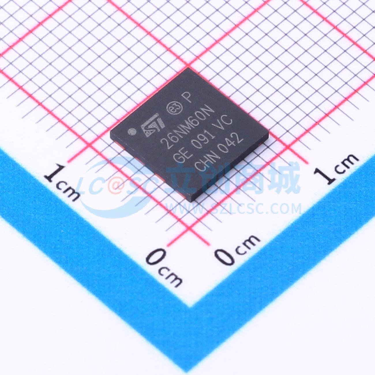点击查看大图 STL26NM60N实物图