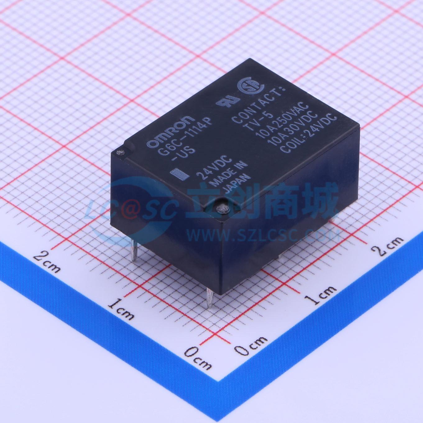 点击查看大图 G6C-1114P-US DC24实物图