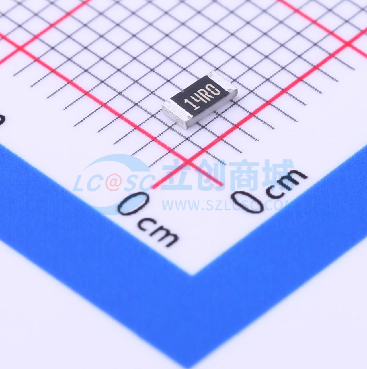 点击查看大图 CR1206F14R0P05Z实物图