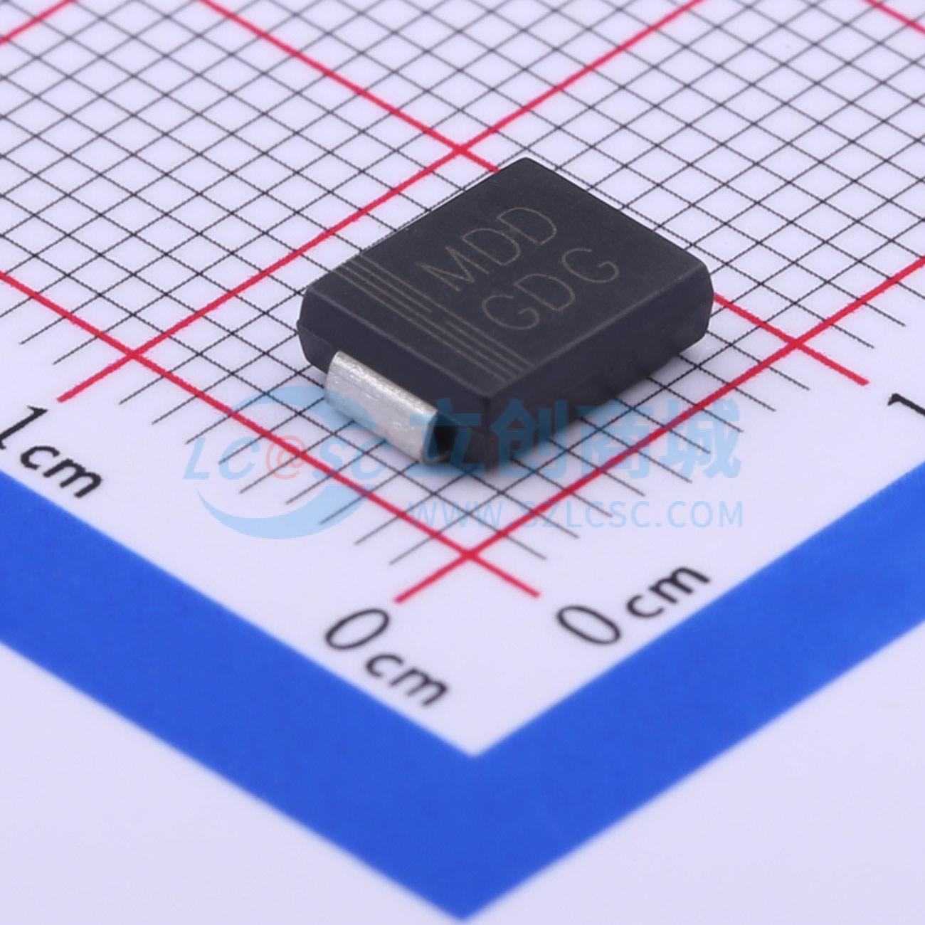 点击查看大图 SMCJ6.0A实物图