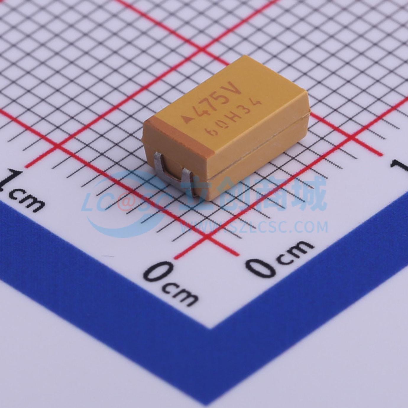 点击查看大图 TAJD475K035RNJ实物图