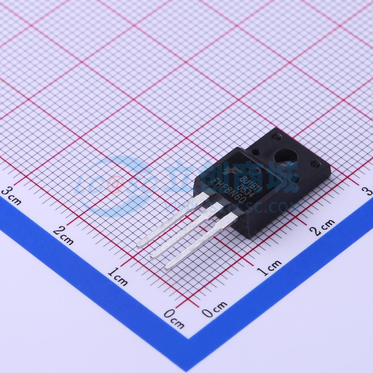 点击查看大图 FHF8N60C实物图