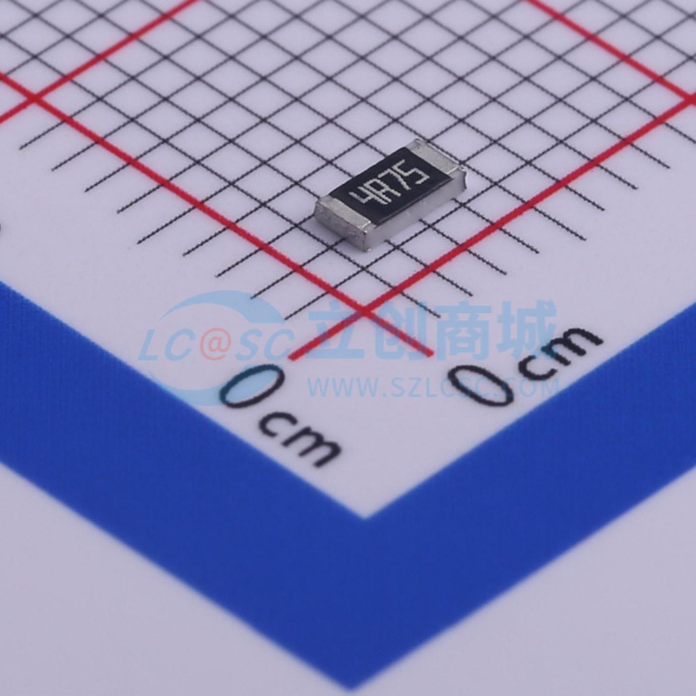 点击查看大图 RC1206FR-074R75L实物图