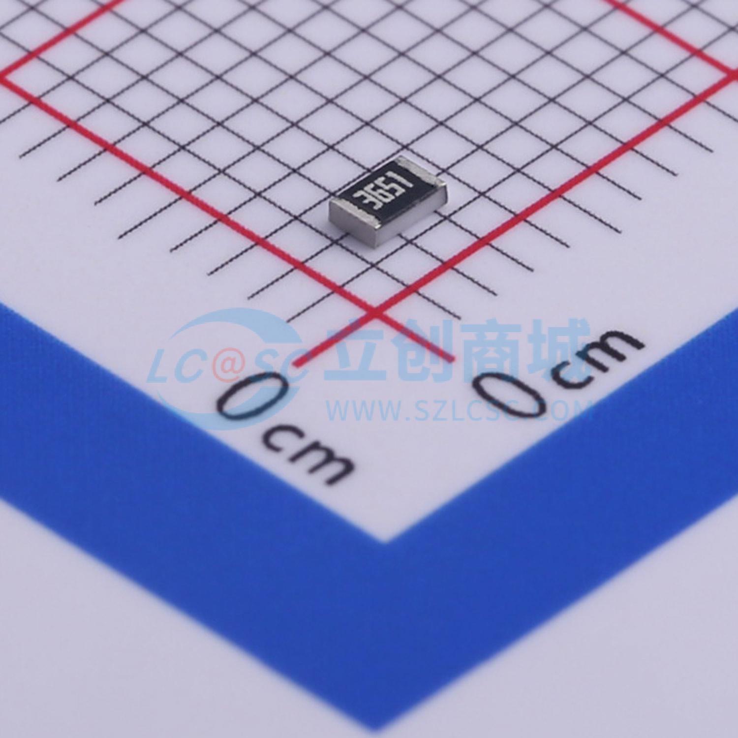 点击查看大图 RC0805FR-073K65L实物图