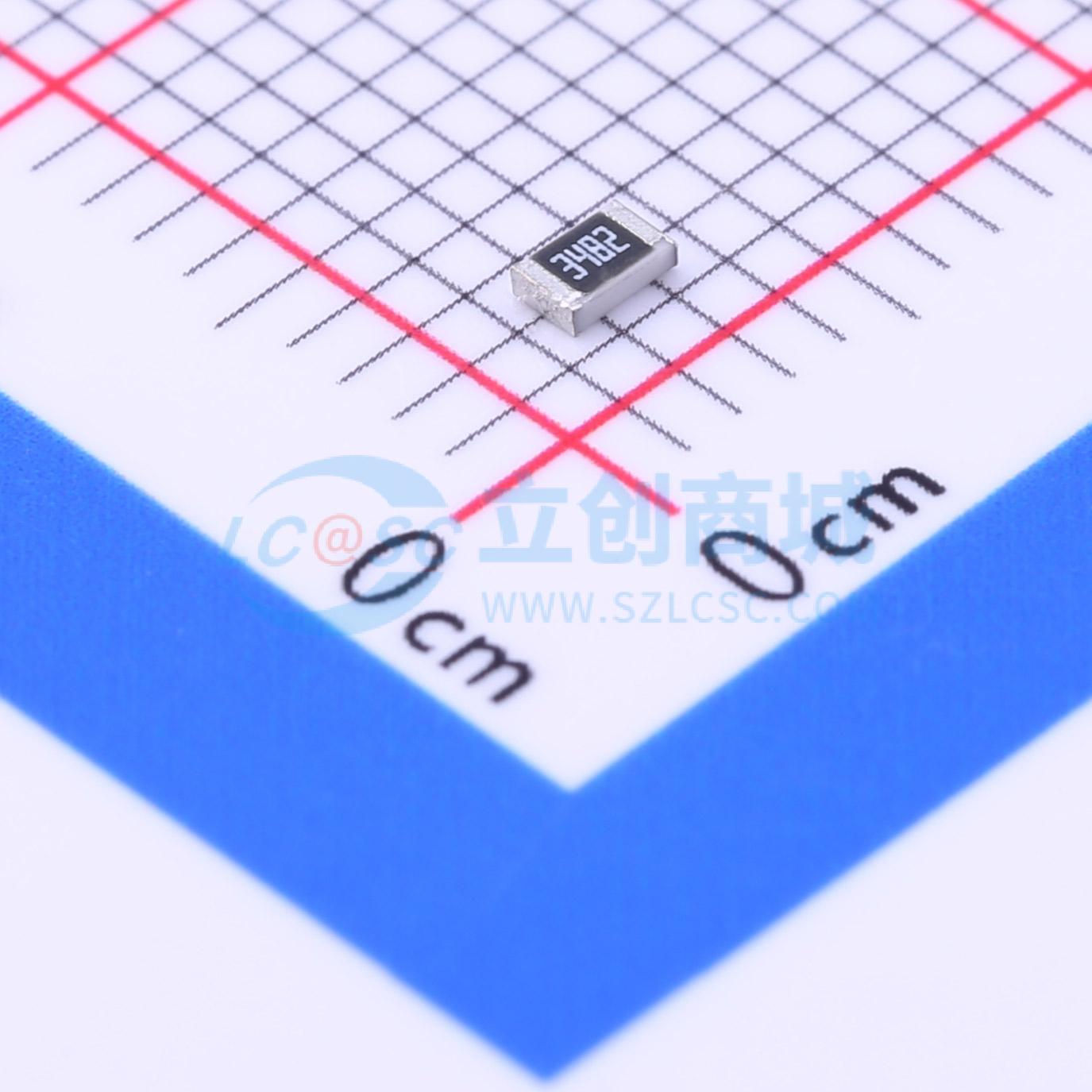 点击查看大图 CR0805F34K8P05Z实物图