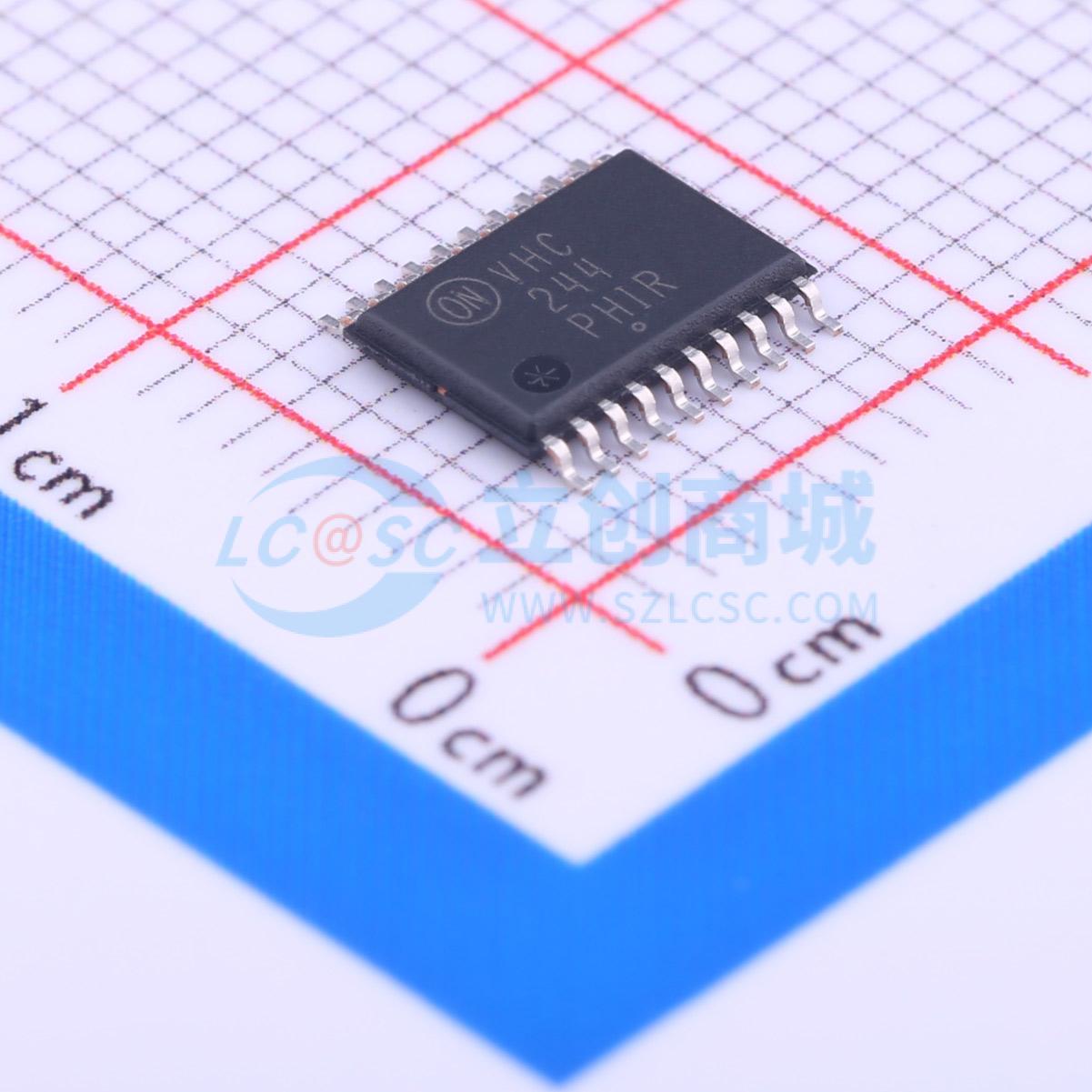 点击查看大图 MC74VHC244DTR2G实物图