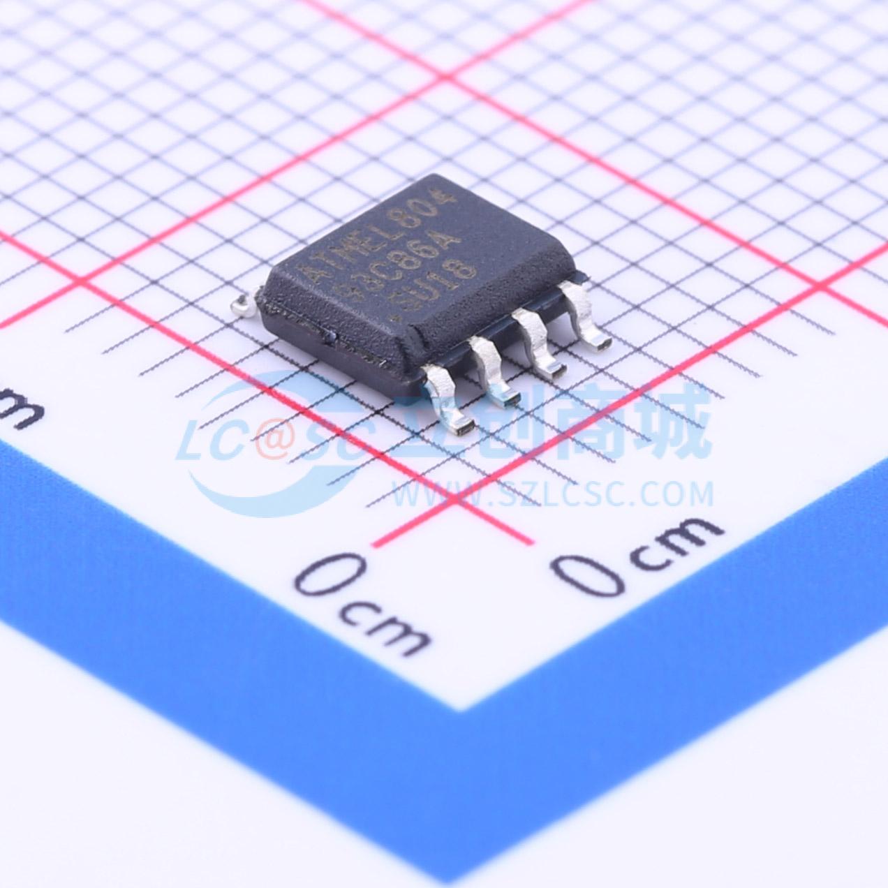 点击查看大图 AT93C86A-10SU-1.8实物图