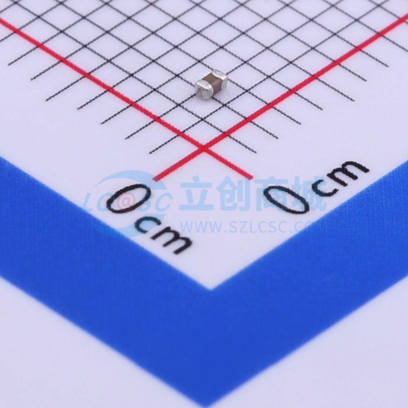 点击查看大图 0402F224Z160CT实物图