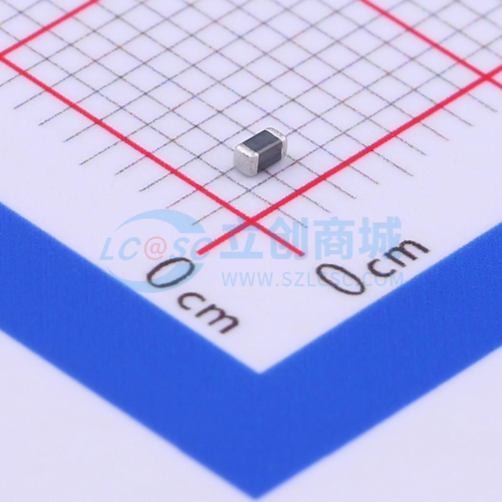 点击查看大图 MMZ1608A252BTA00实物图