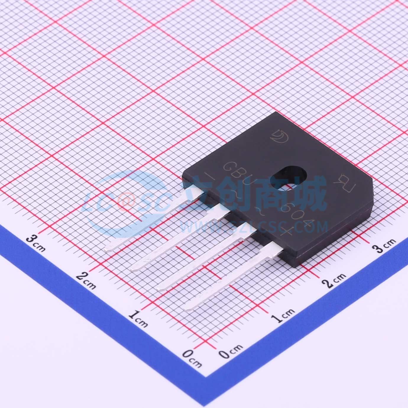 点击查看大图 GBU604实物图
