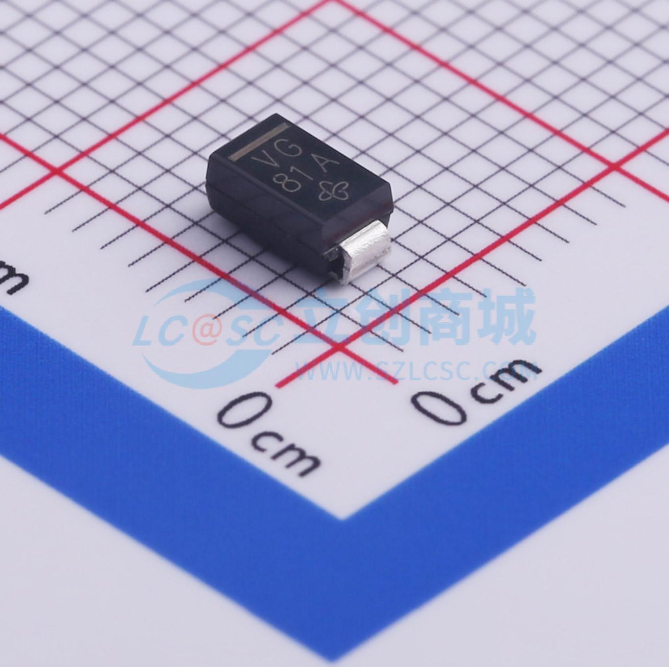 点击查看大图 SMAJ120A-E3/61实物图