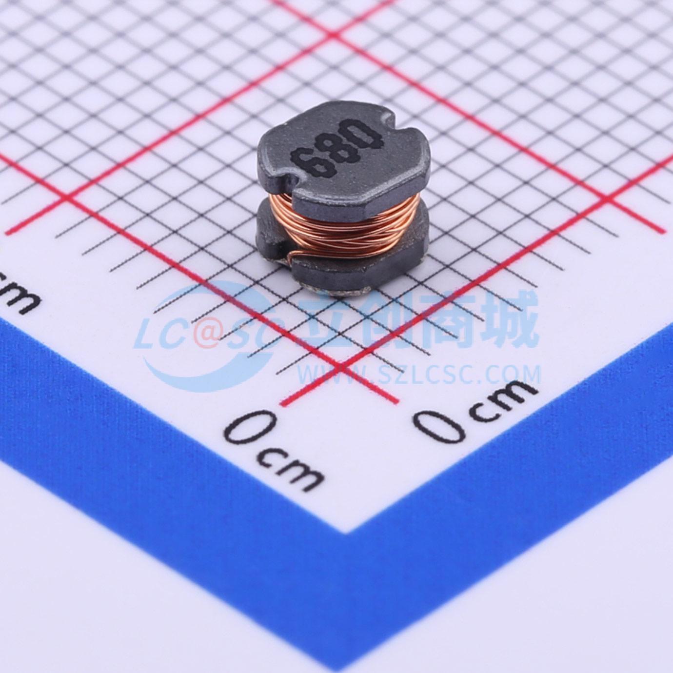 点击查看大图 SLF0403-680MTT实物图