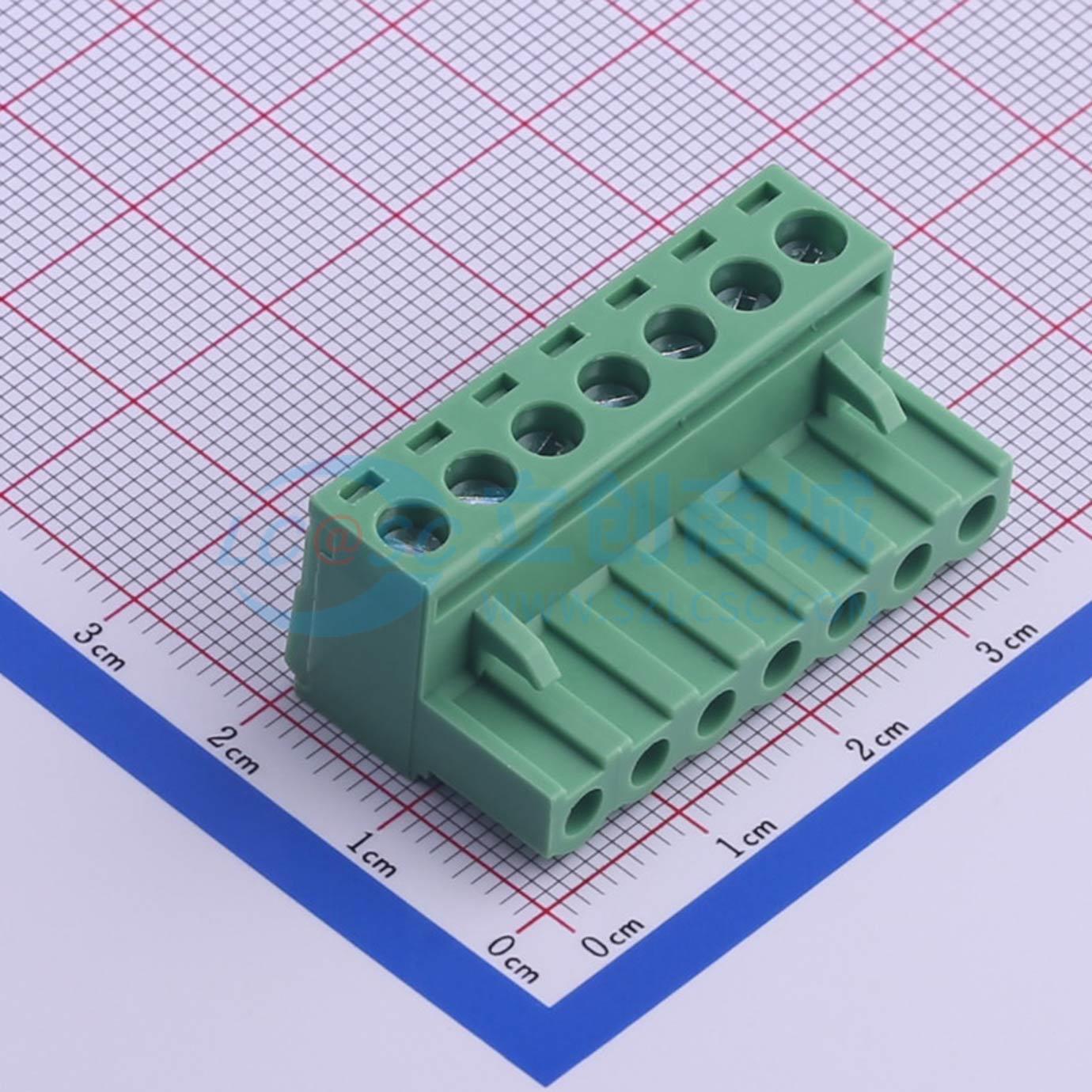 点击查看大图 KF2EDGK-5.0-7P实物图