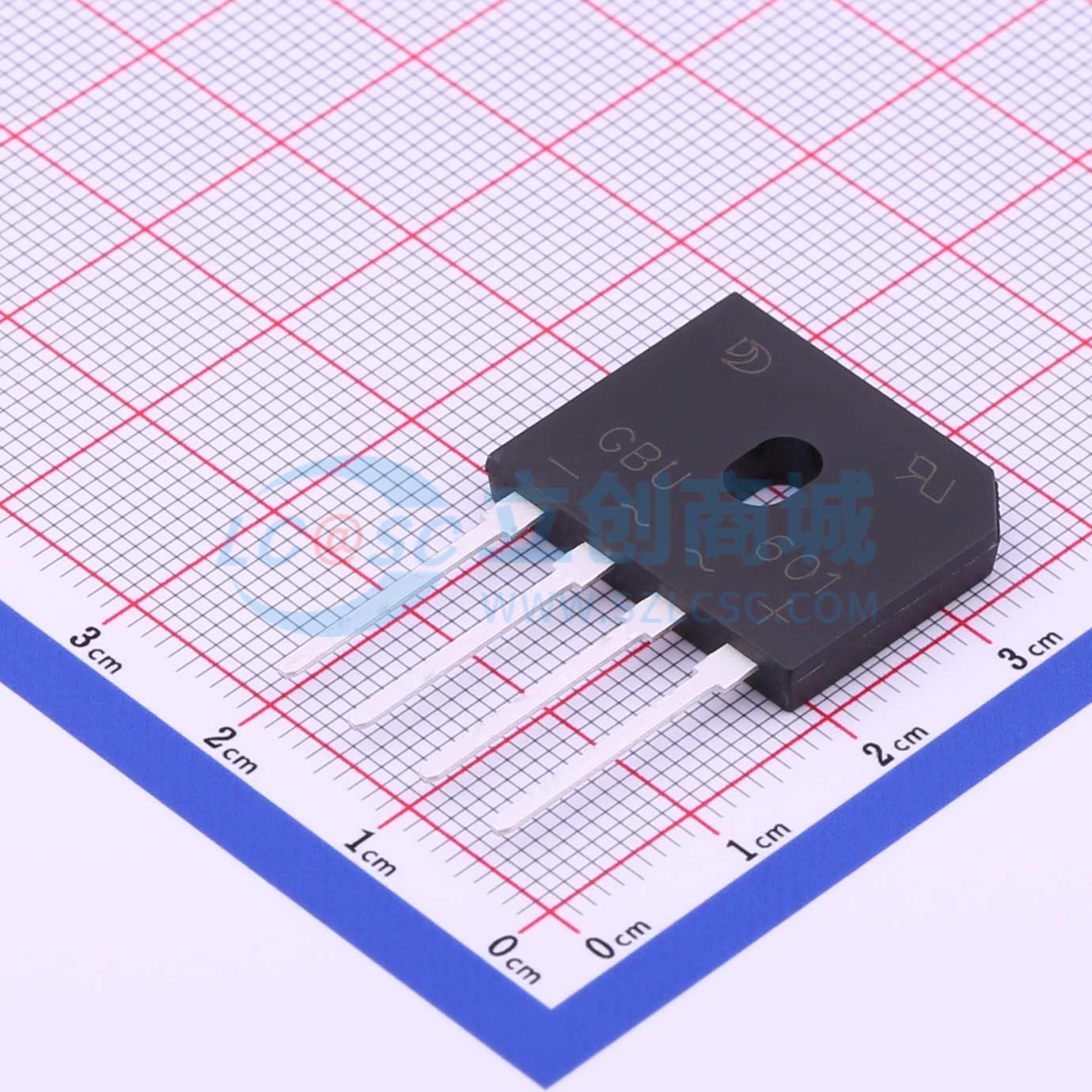 点击查看大图 GBU601实物图