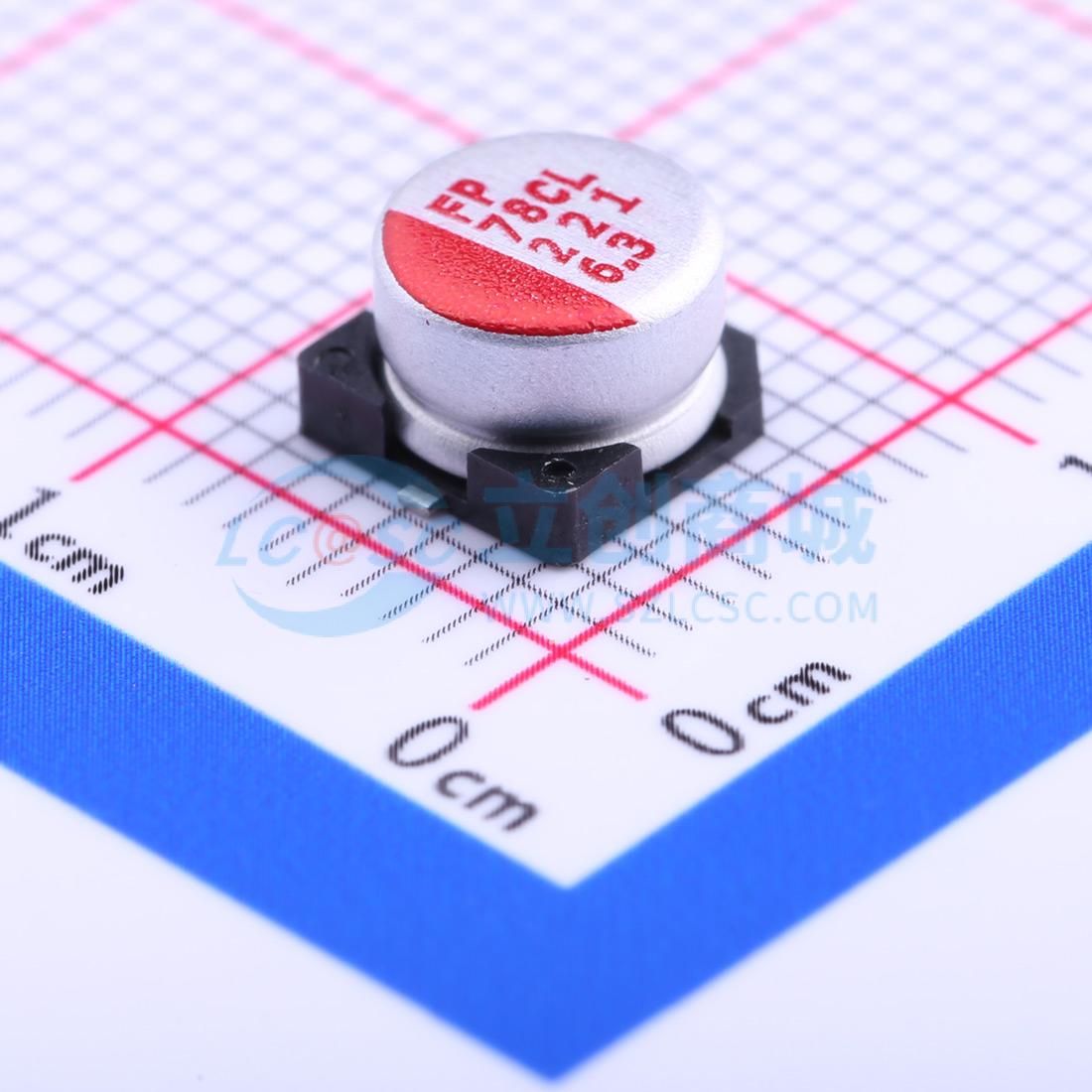 点击查看大图 FP-6R3ME221M-SLR实物图