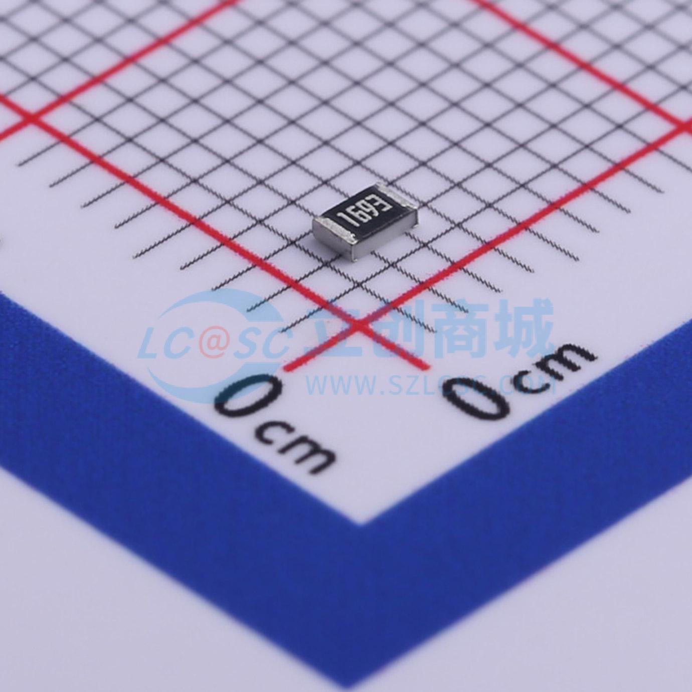 点击查看大图 RC0805FR-07169KL实物图