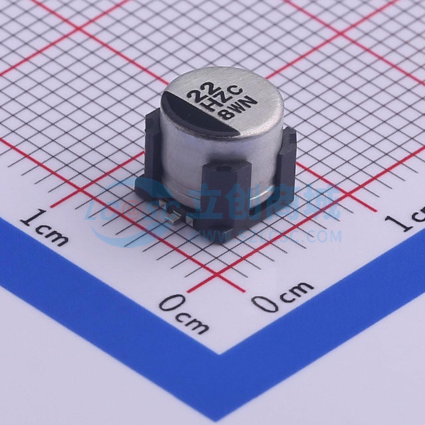 点击查看大图 EEHZC1H220V实物图