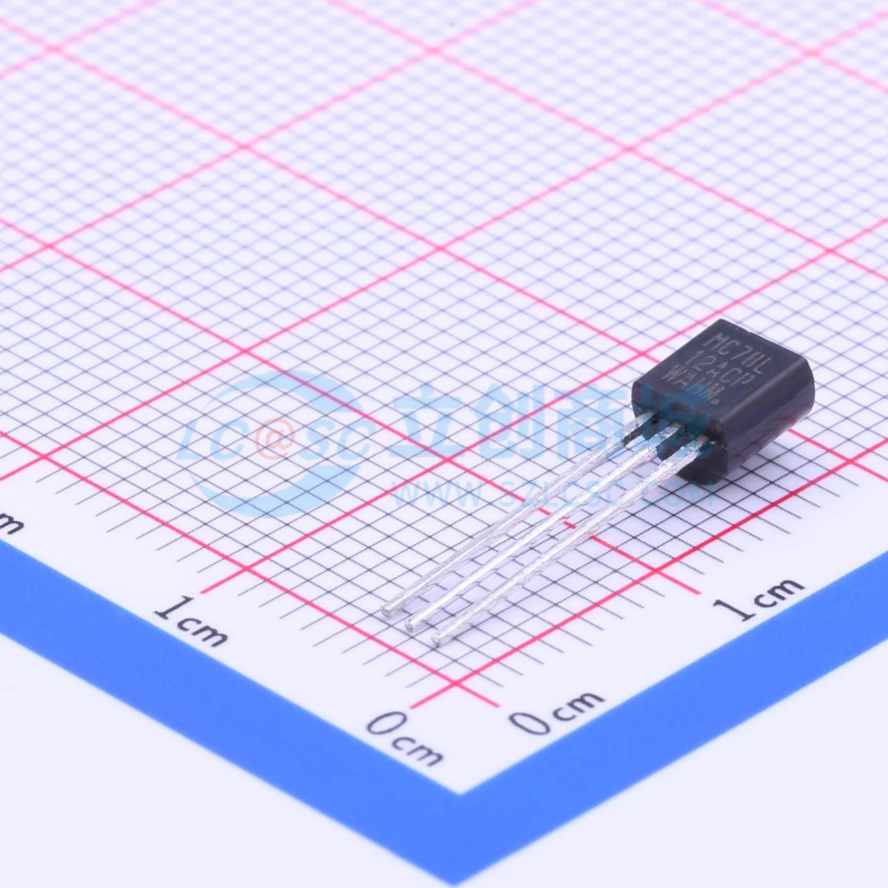 点击查看大图 MC78L12ACPG实物图