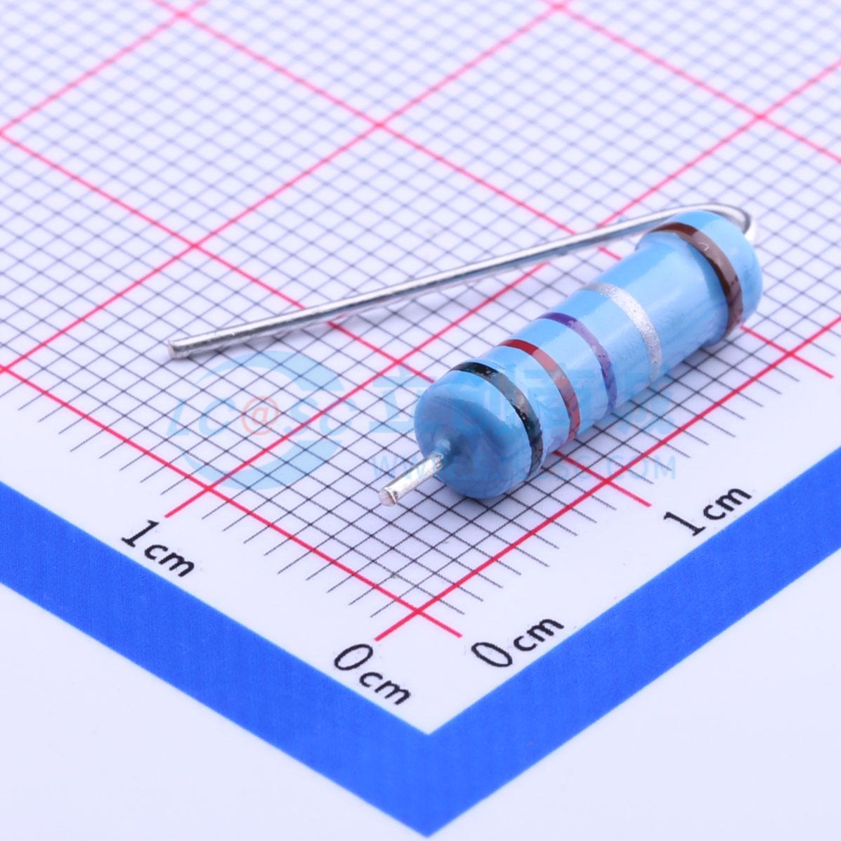 点击查看大图 MF2W-0.27Ω±1% F型实物图