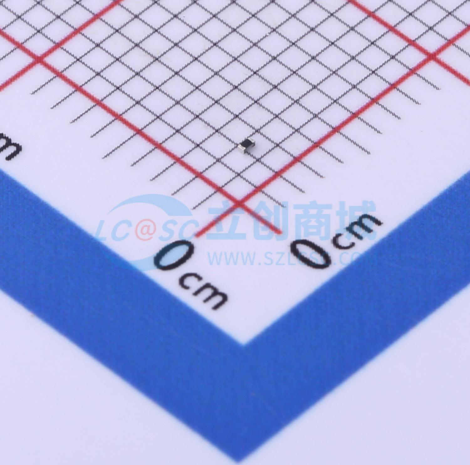 点击查看大图 RC0201FR-074K02L实物图