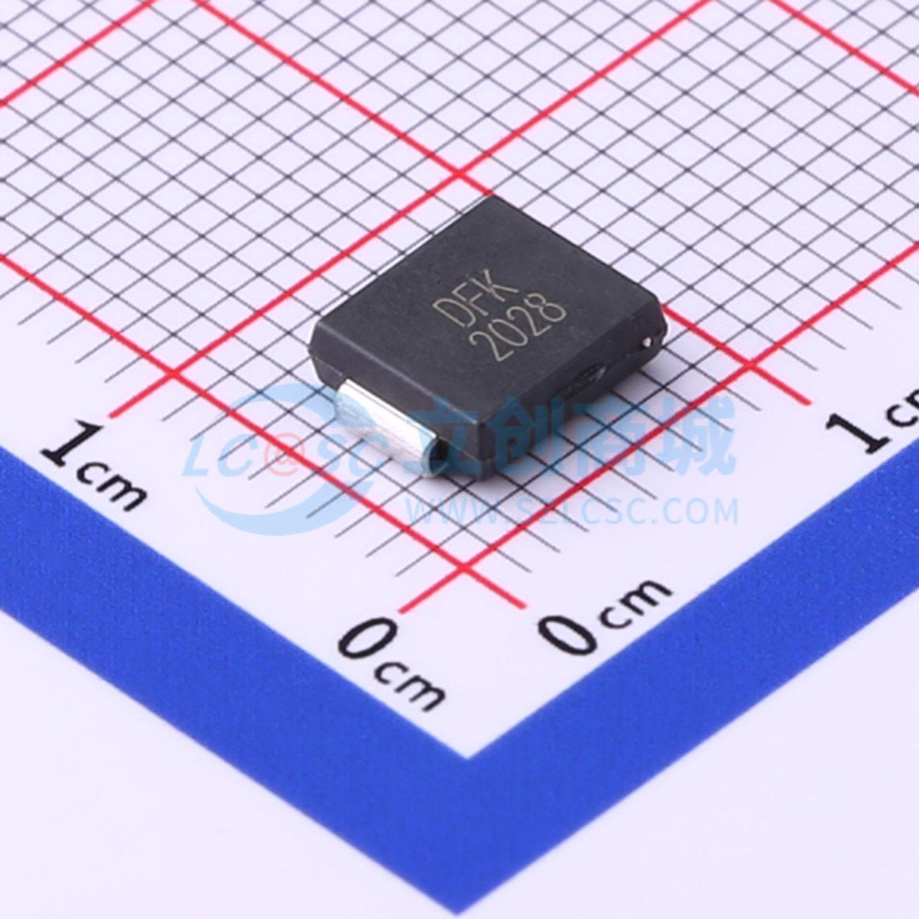 点击查看大图 SMDJ30CA实物图