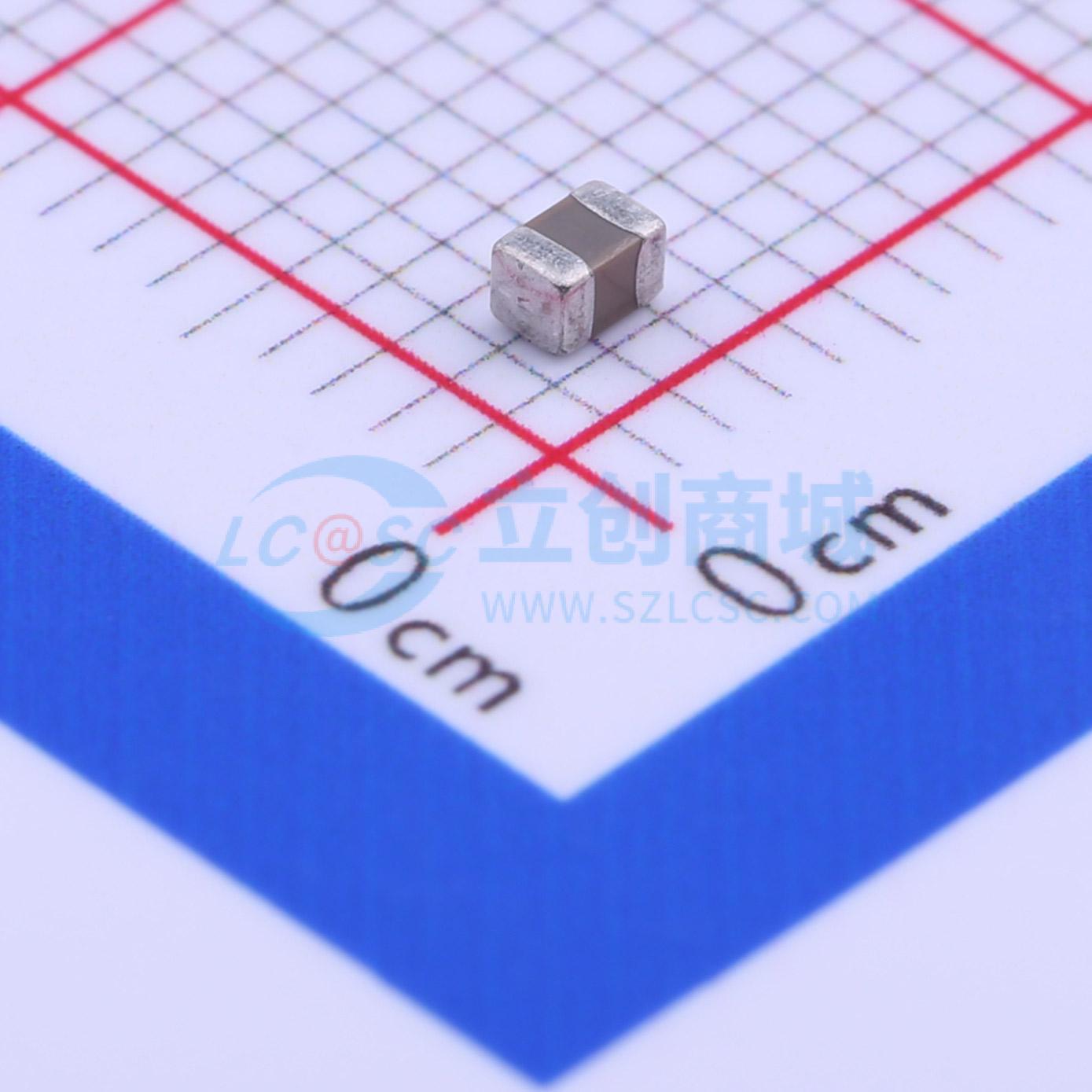 点击查看大图 CC0805KKX7R7BB106实物图