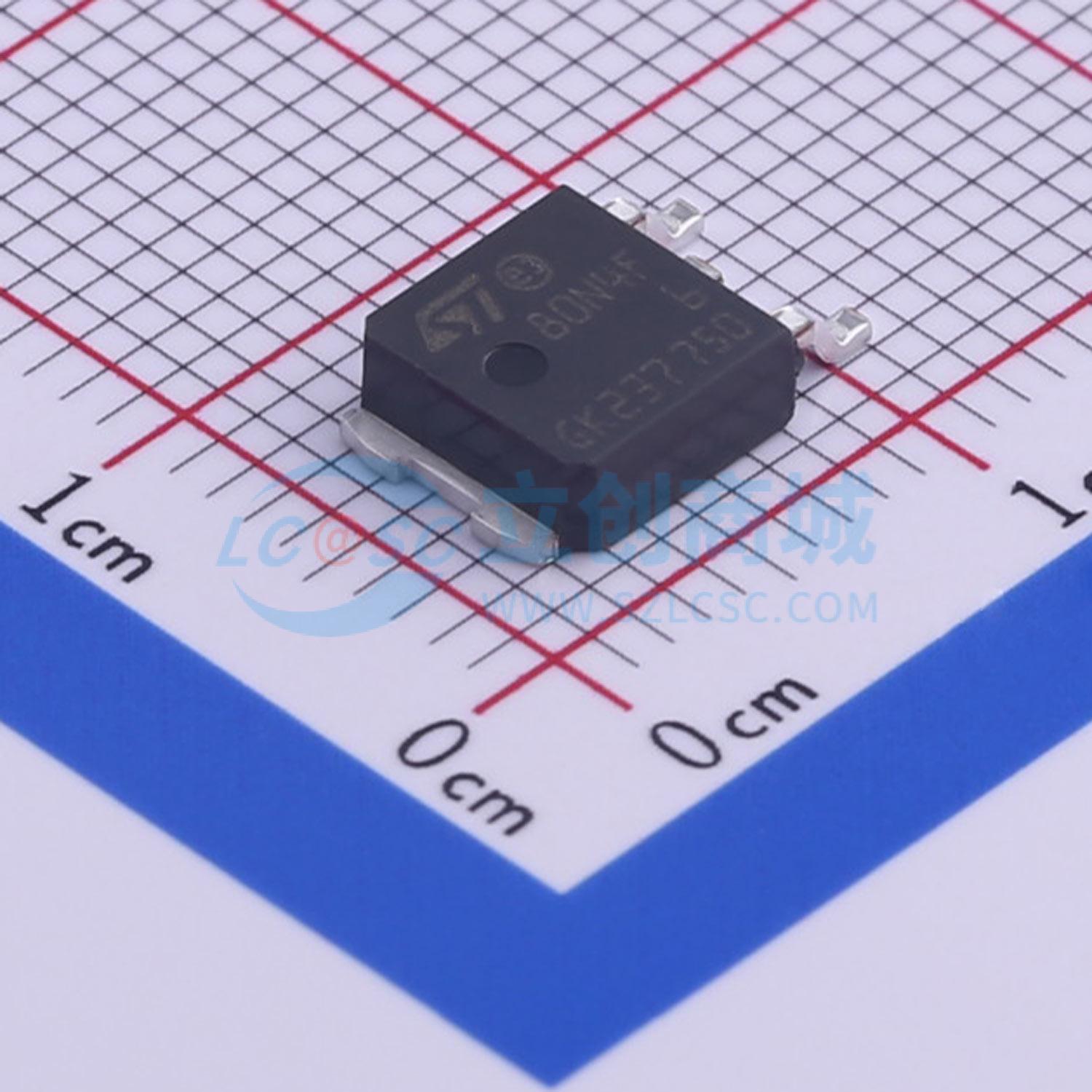 点击查看大图 STD80N4F6实物图