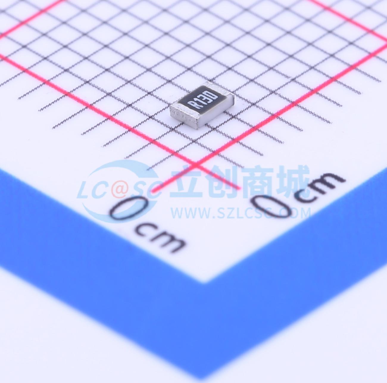 点击查看大图 CR0805JR130P05Z实物图