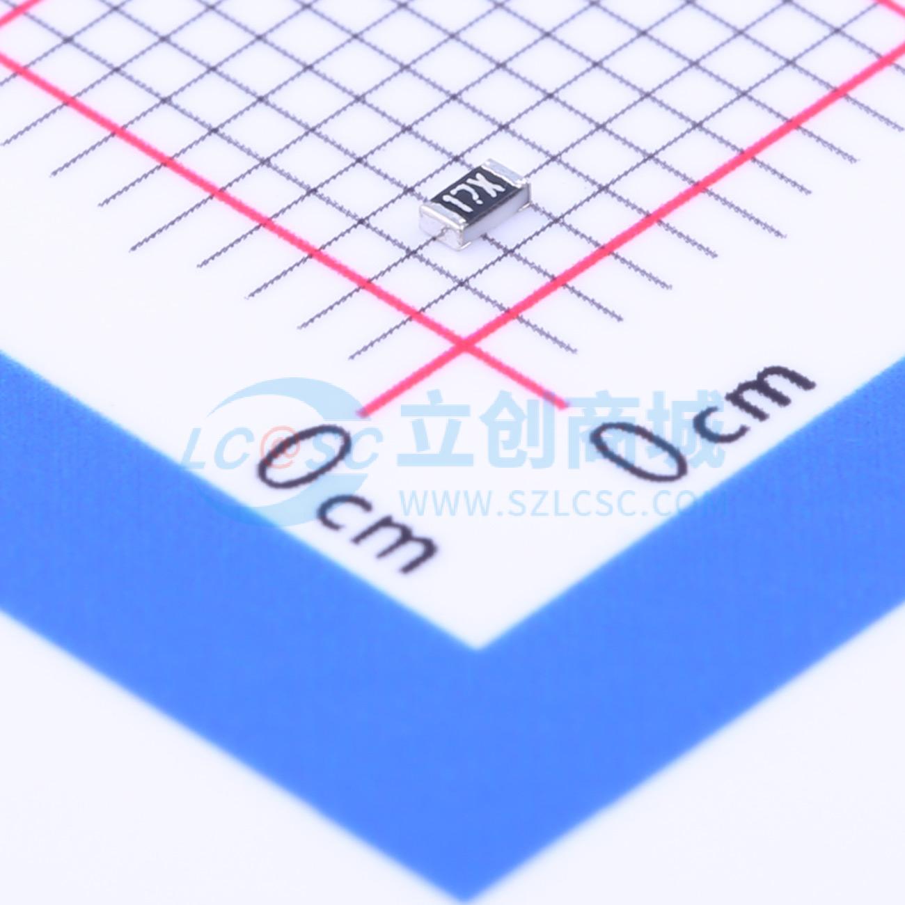 点击查看大图 RC0603FR-0714R7L实物图