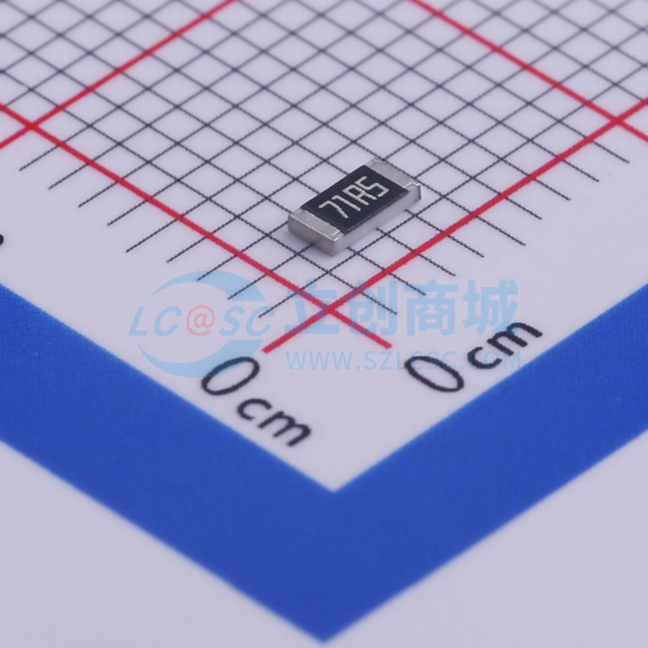 点击查看大图 RC1206FR-0771R5L实物图