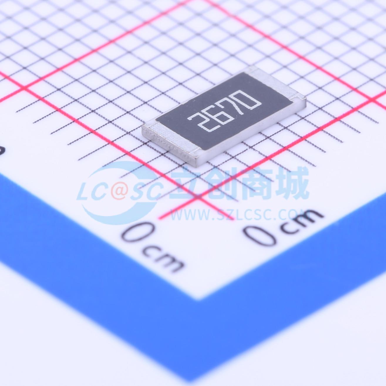 点击查看大图 CR2512F267RE04Z实物图