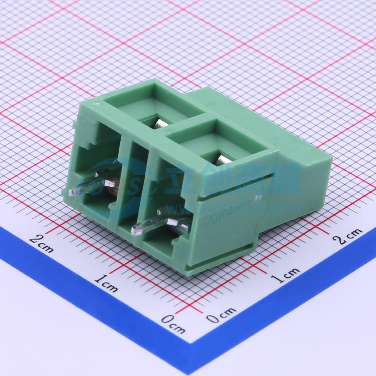 点击查看大图 DB910-9.52-2P-GN-S实物图