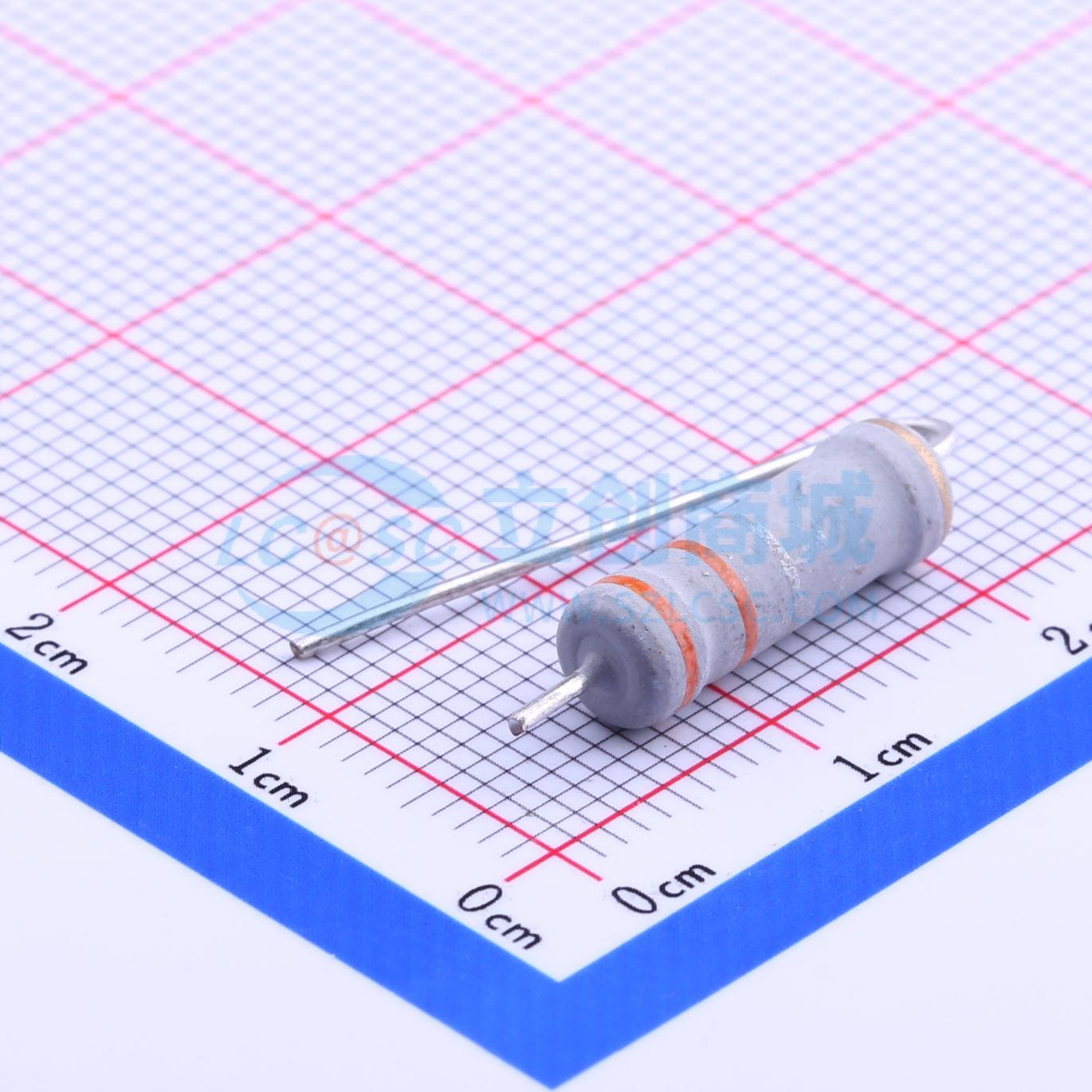 MOF2W-0.33Ω±5% F型实物图