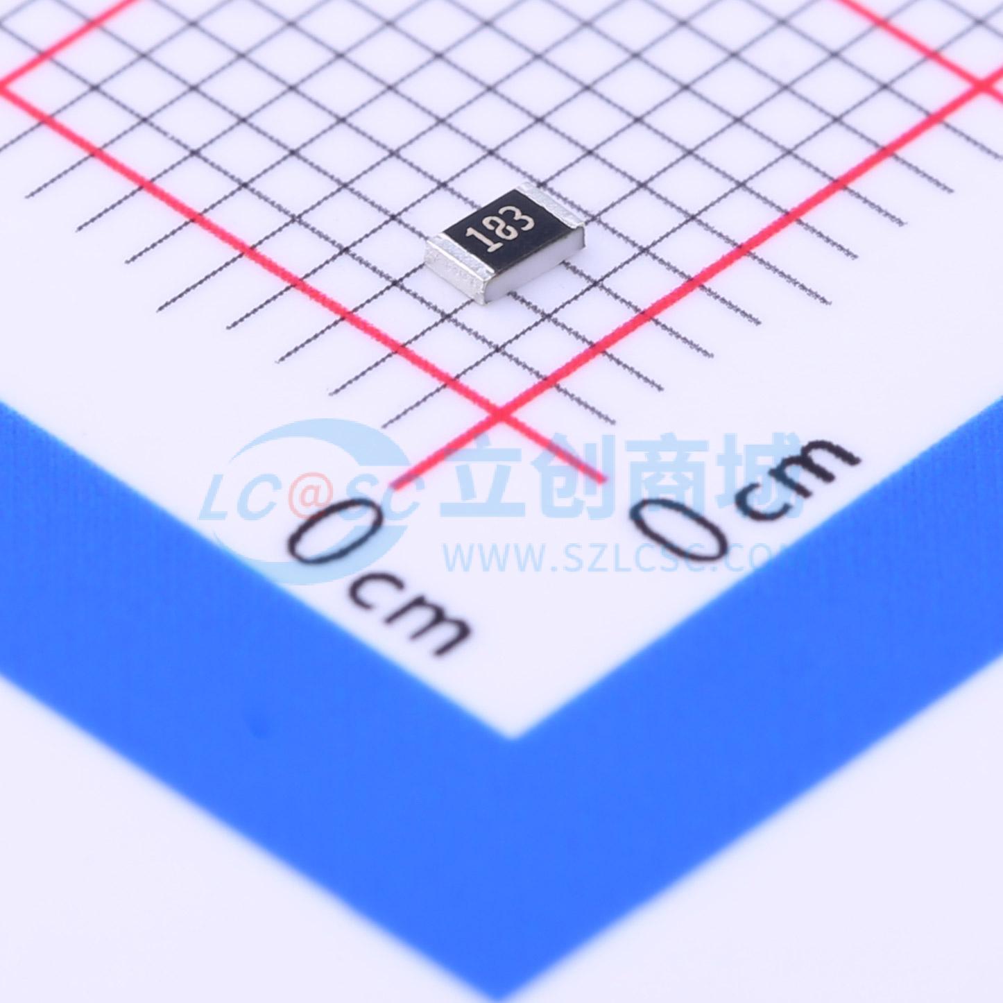 点击查看大图 CR0805J18K0P05Z实物图