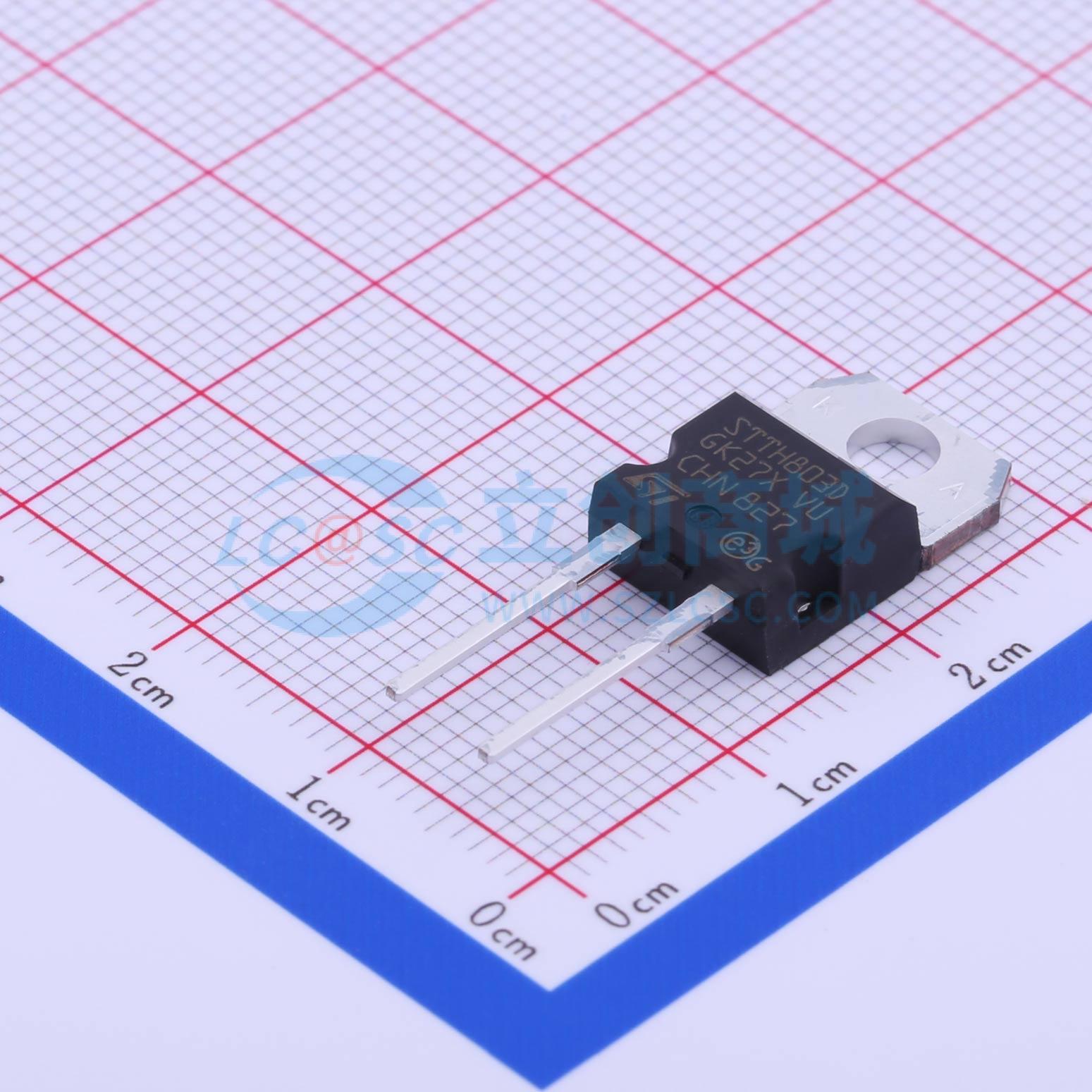 点击查看大图 STTH803D实物图