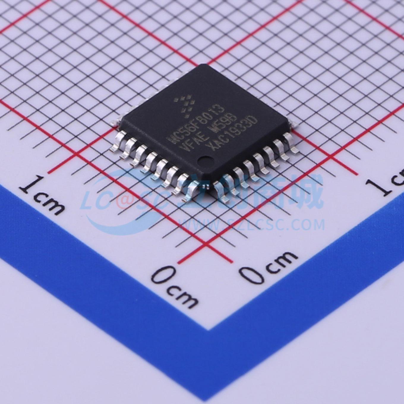 点击查看大图 MC56F8013VFAE实物图