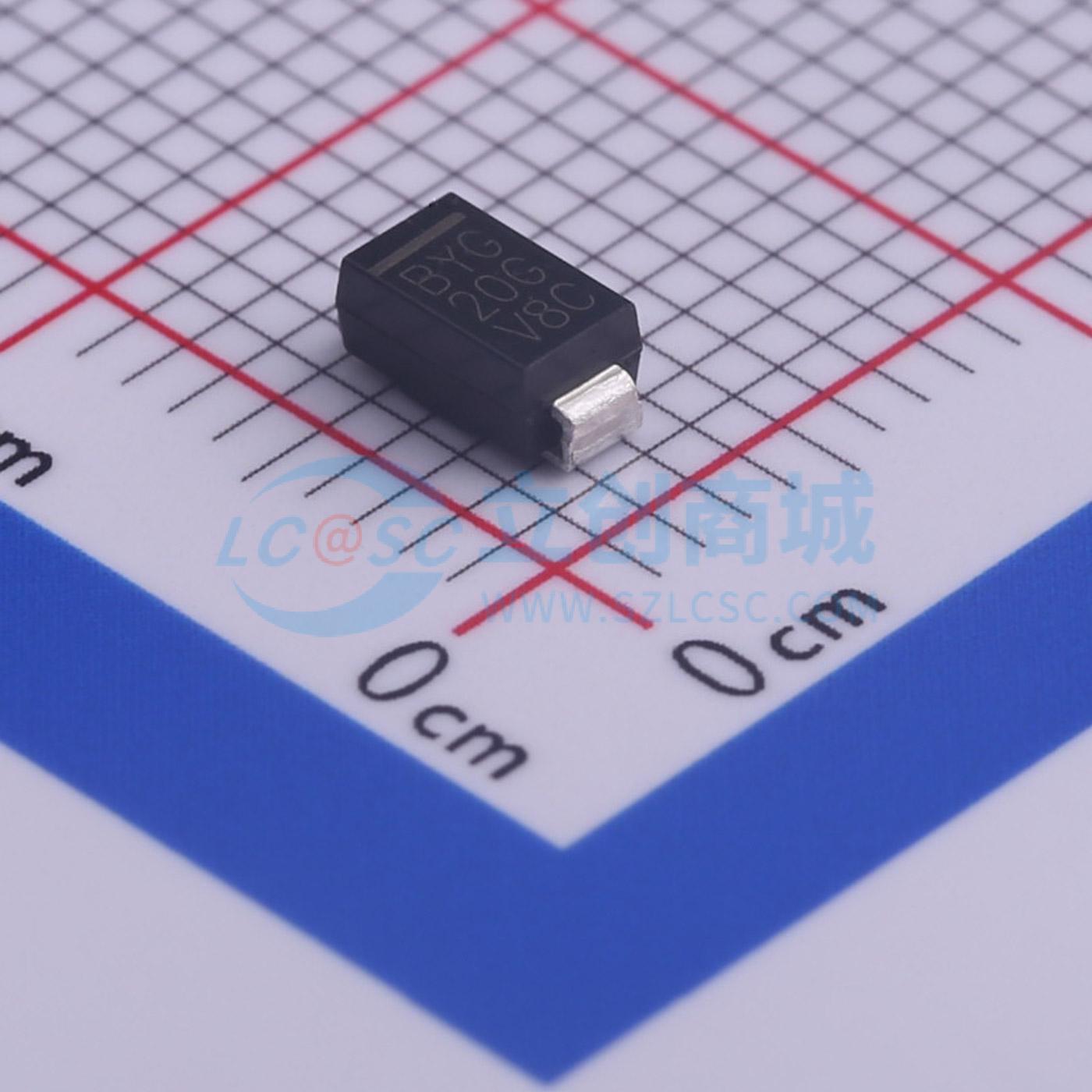 点击查看大图 BYG20G-E3/TR实物图