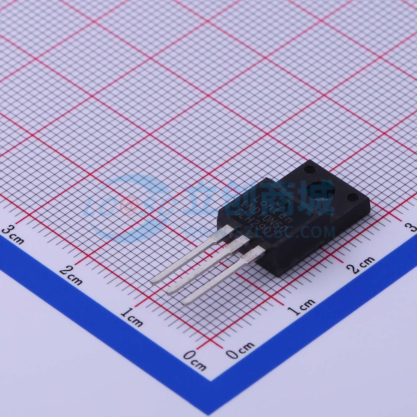 点击查看大图 LND10N60实物图