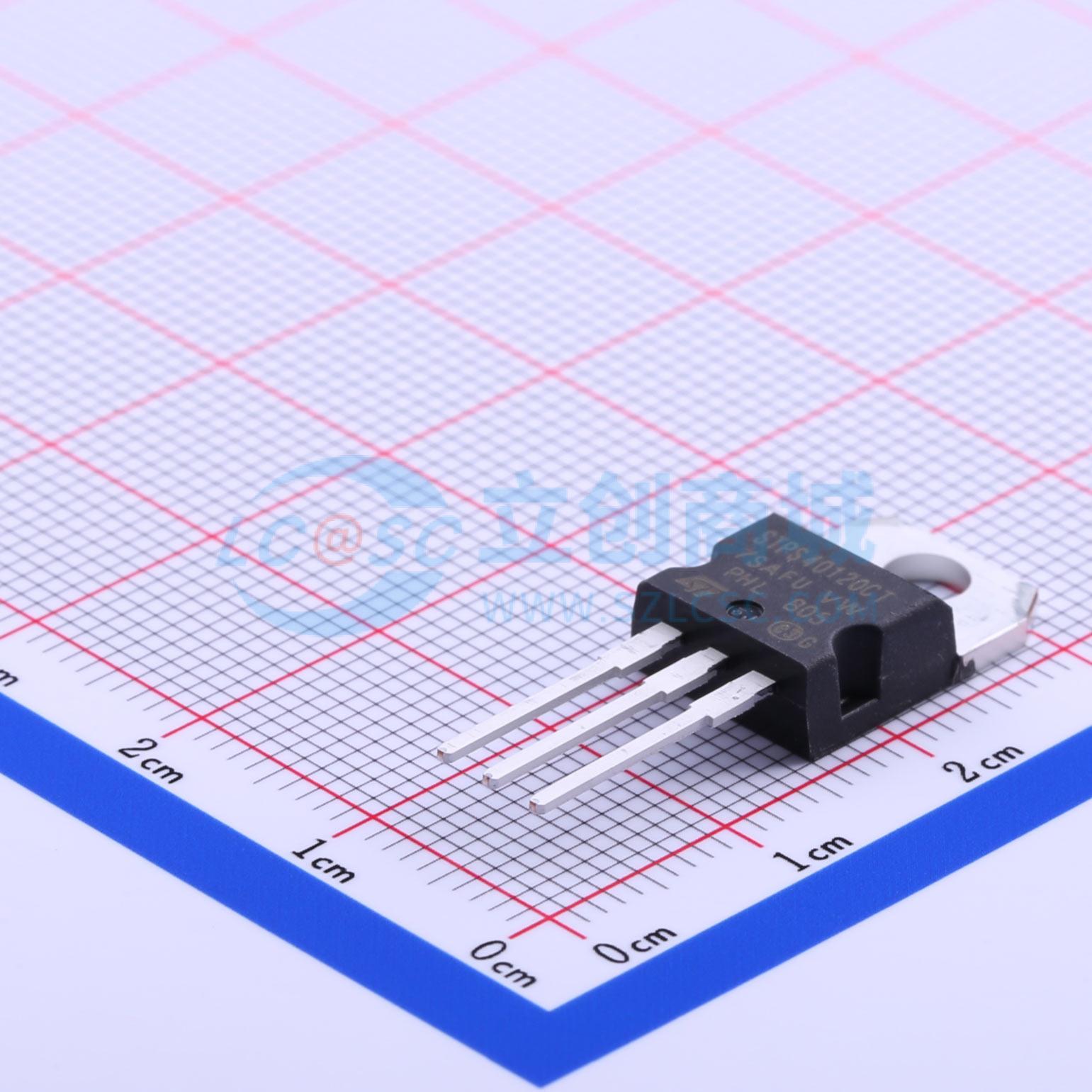 点击查看大图 STPS40120CT实物图