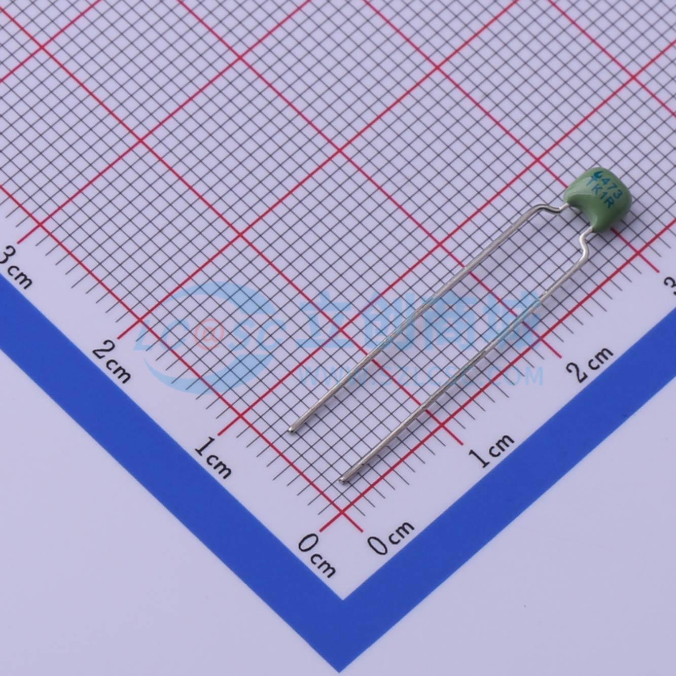 点击查看大图 CT4G-0805-2X1-100V-0.047uF-K实物图