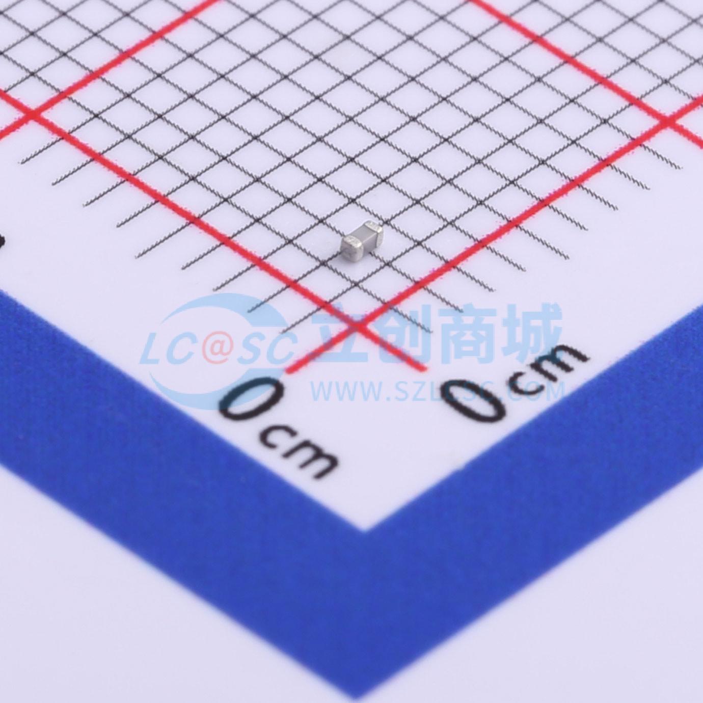 点击查看大图 0402N110J500CT实物图