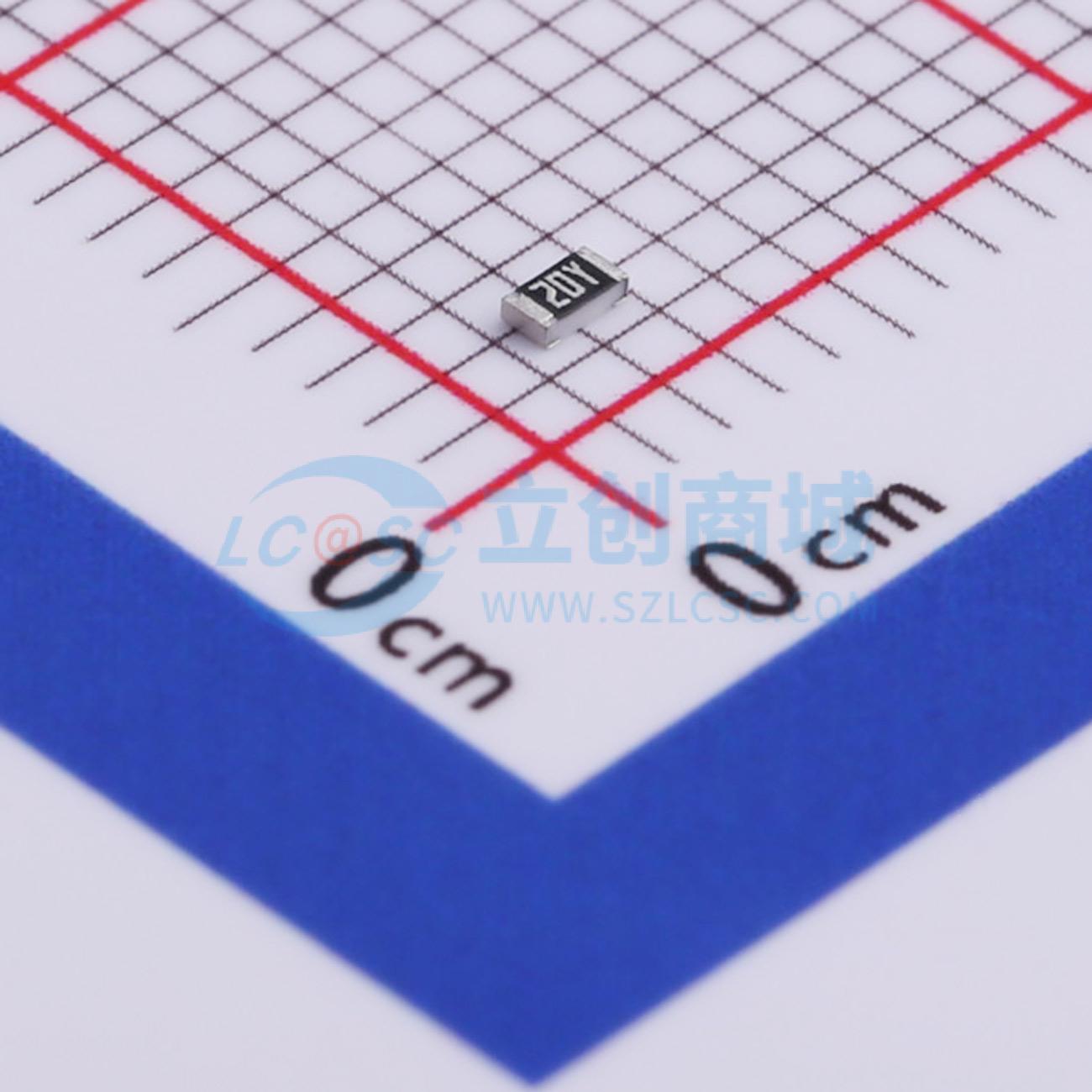 点击查看大图 RC0603FR-071R58L实物图