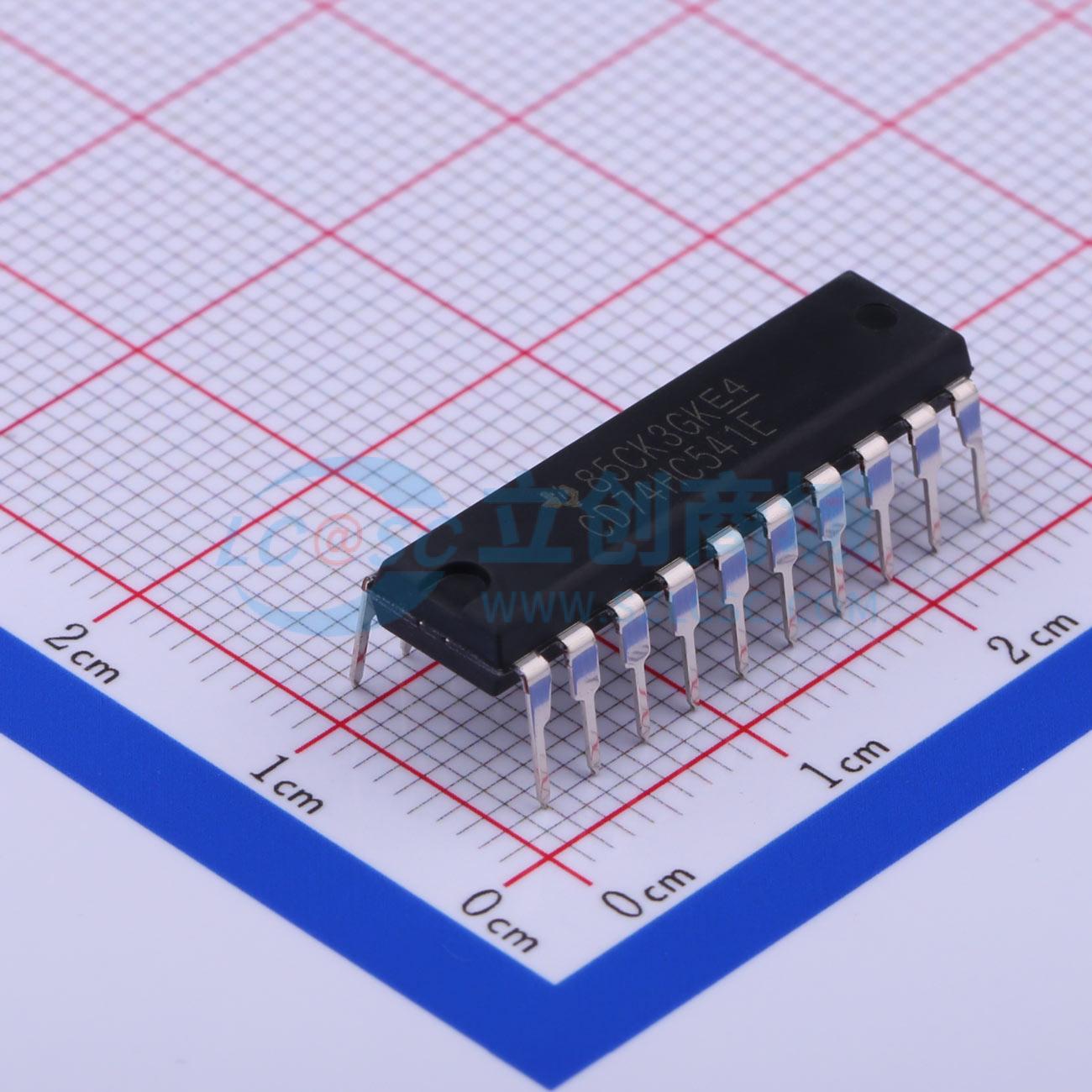 点击查看大图 CD74HC541E实物图