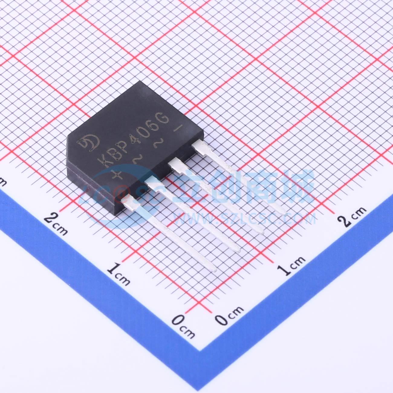 点击查看大图 KBP406G实物图