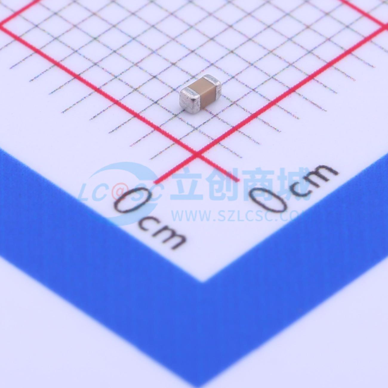 点击查看大图 CC0603KRX7RYBB681实物图