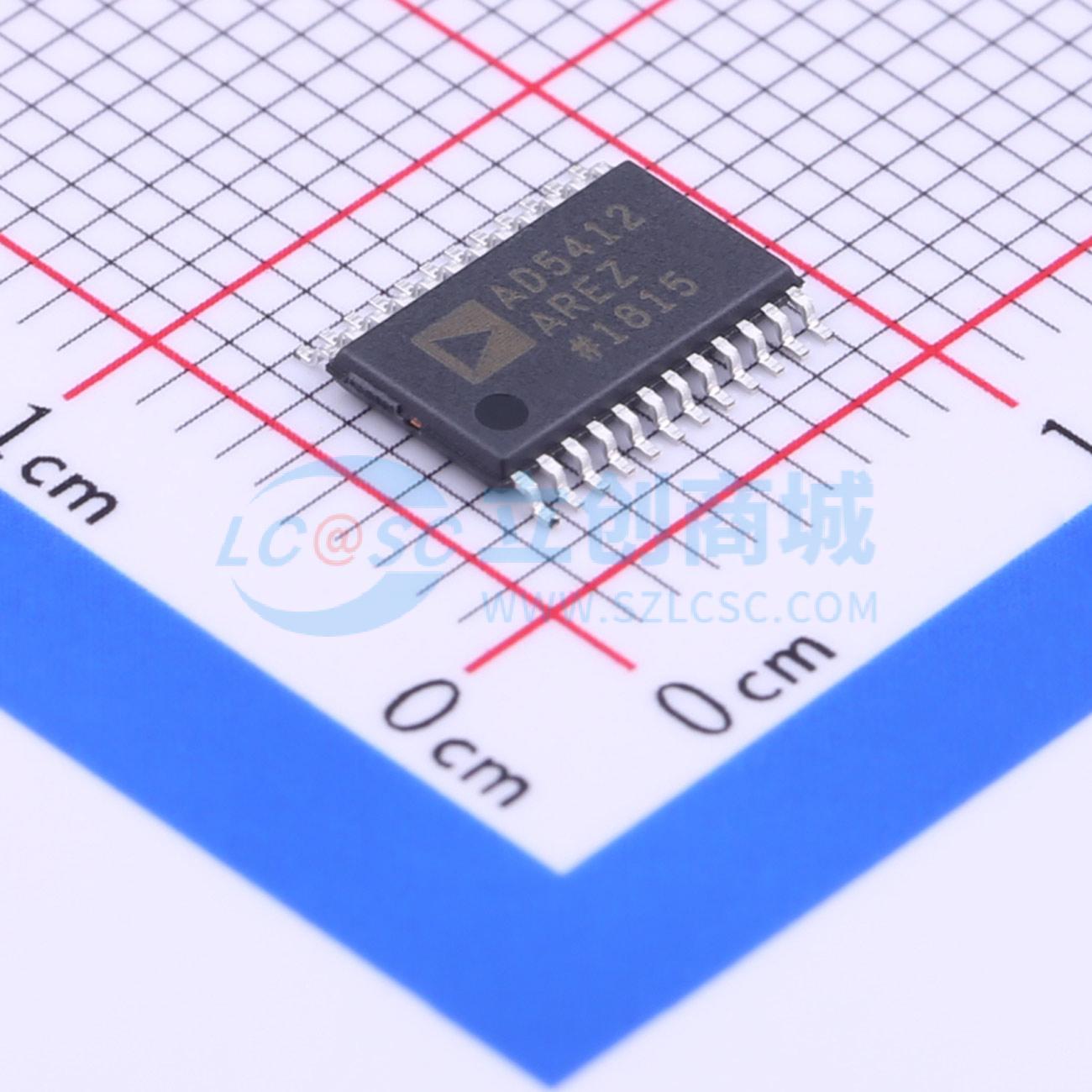 点击查看大图 AD5412AREZ实物图