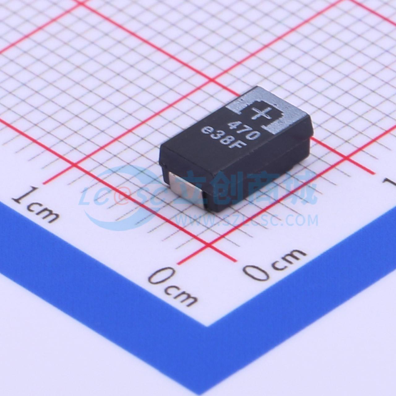 点击查看大图 2R5TPF470M6L实物图